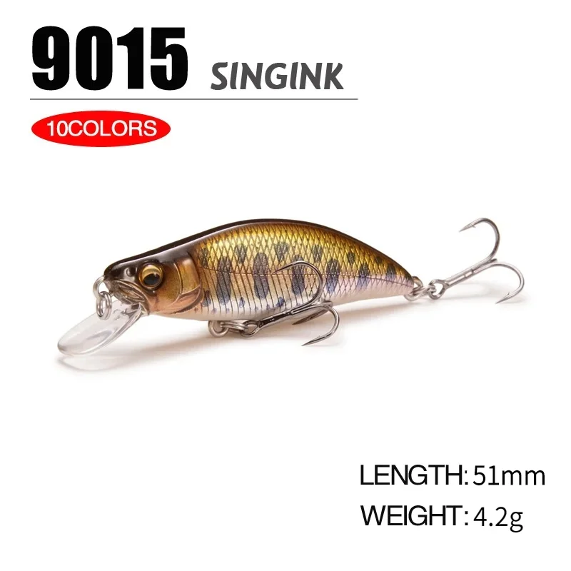 Fishing Lure Crankbait - تصميم ياباني إغراء صيد أسماك المنوة