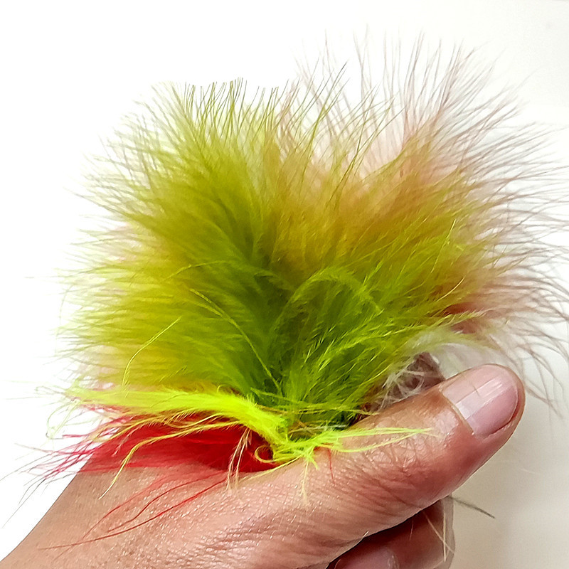 Fishing Lure Spoon - 50 قطعة من ريش الديك الرومي