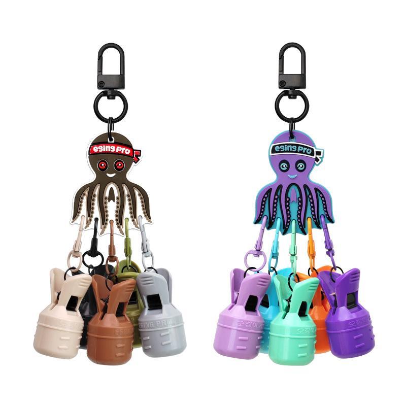 Fishing Lure Jig - 6 قطع/مجموعة من طعوم صيد الأخطبوط