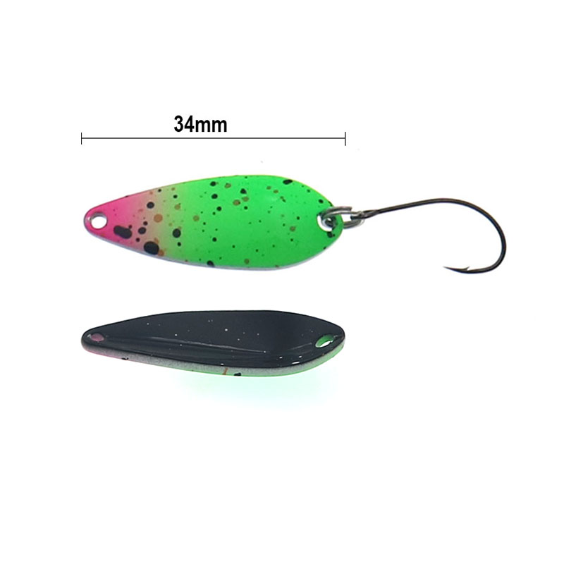 الصيد ملعقة 4.3 جرام 34 مللي م - مراجعة Fishing Lure Spoon وسعره