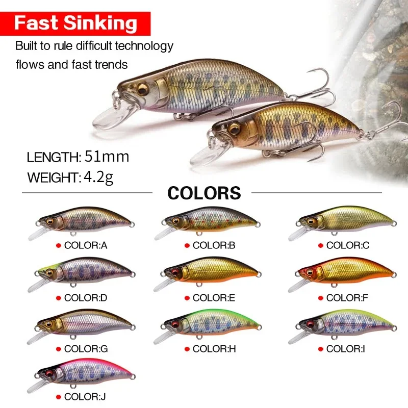 تصميم ياباني إغراء صيد أسماك ا - مراجعة Fishing Lure Crankbait وسعره