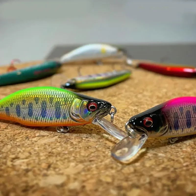 تصميم ياباني إغراء صيد أسماك ا - مراجعة Fishing Lure Crankbait وسعره