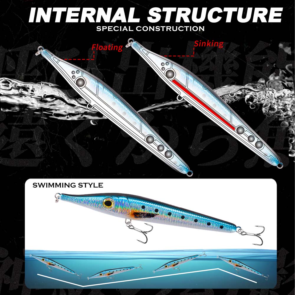 هونتاوس 146 مم 19/35 جرام إبرة - مراجعة Fishing Lure Topwater وسعره