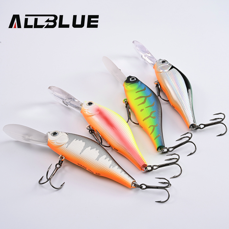 ALLBLUE HUNCH 70SP DR طعم صيد  - مراجعة Fishing Lure Spinnerbait وسعره