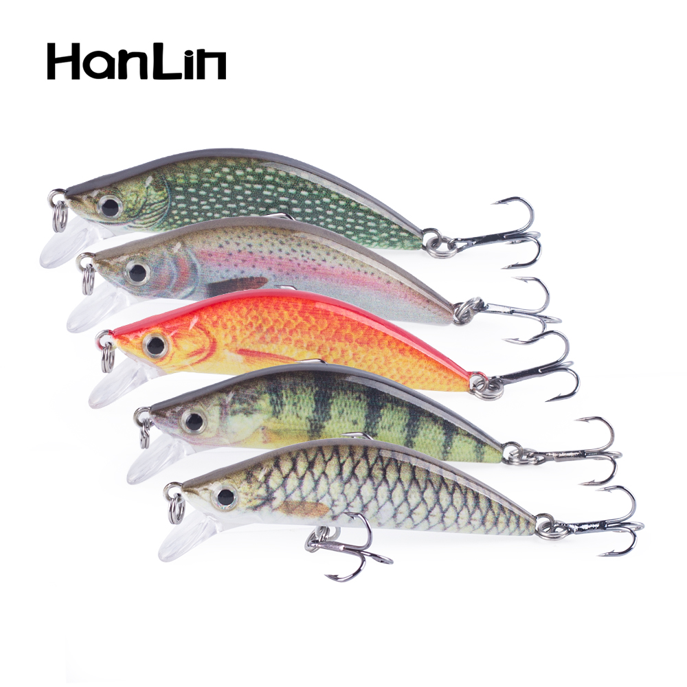Hanlin-Mini سمكة صيد سمك السحر - مراجعة Fishing Lure Crankbait وسعره