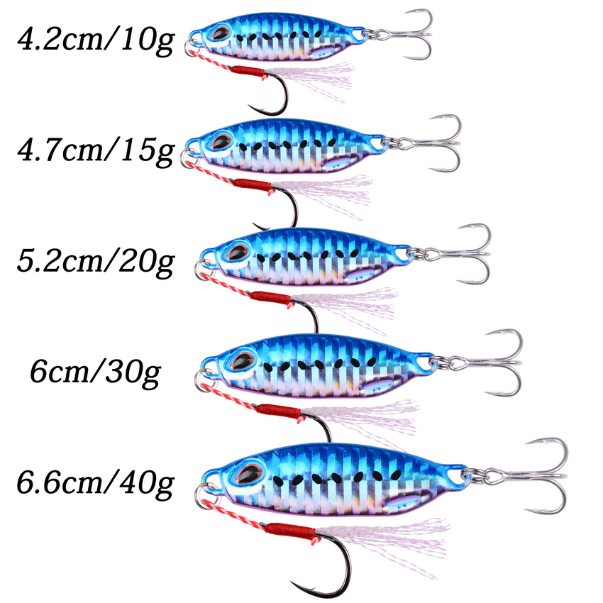 Jigs 10 جرام 15 جرام 20 جرام 3 - مراجعة Fishing Lure Spinnerbait وسعره