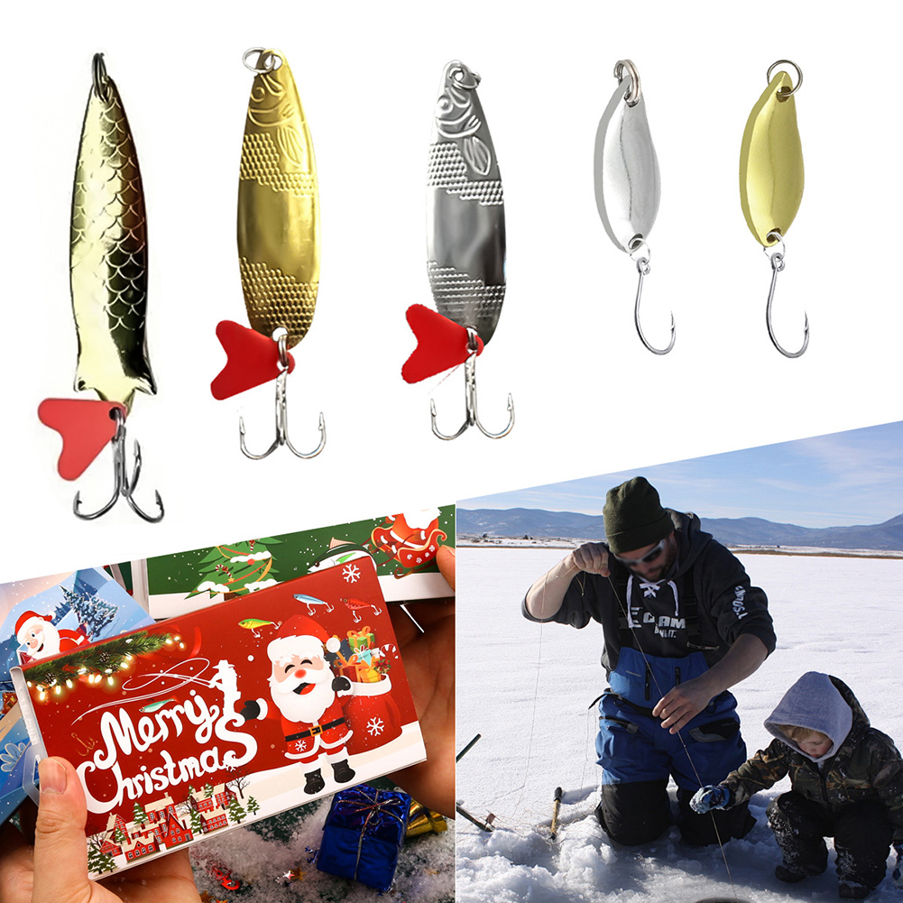 طقم طُعم صيد السمك مع رؤوس صيد - مراجعة Fishing Lure Jig وسعره